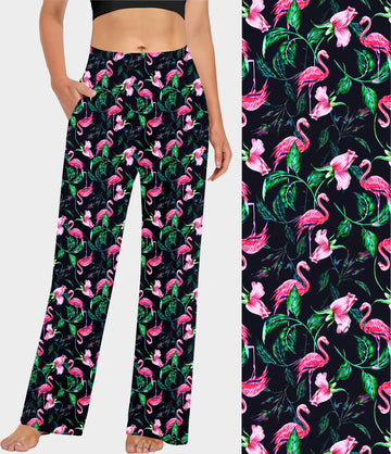 RTS - Vibrant Flamingo Lounge Pants