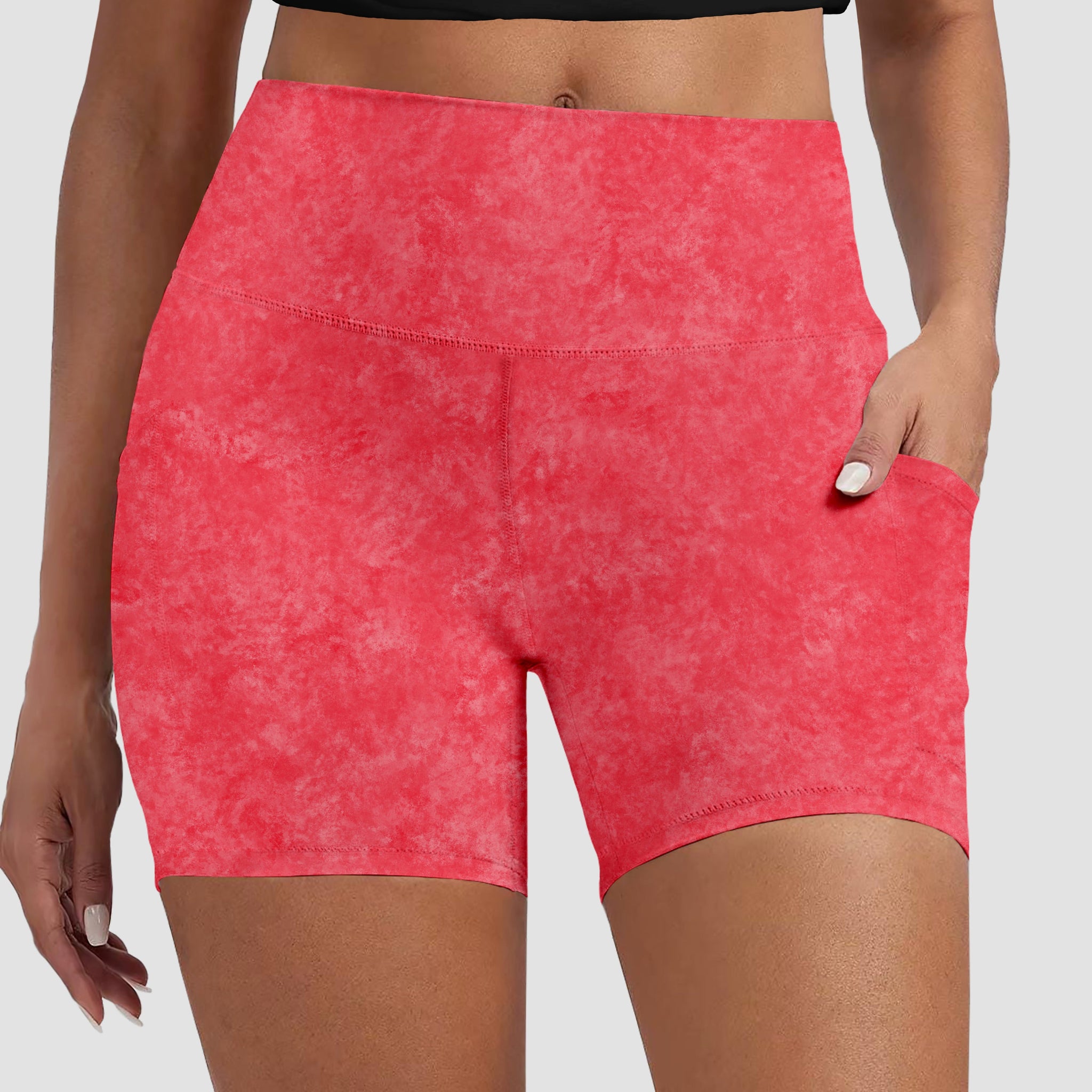 RTS - Watermelon Biker Shorts w/ Pockets