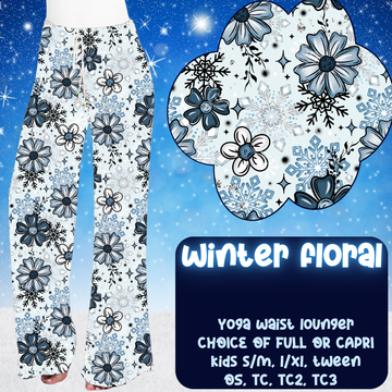 WINTER FLORAL - LOUNGER WINTER RUN CLOSING 10/29