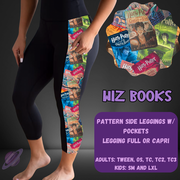 WIZ BOOKS - LEGGING/CAPRI - PATTERN PANEL & TOPS PREORDER CLOSING 5/23