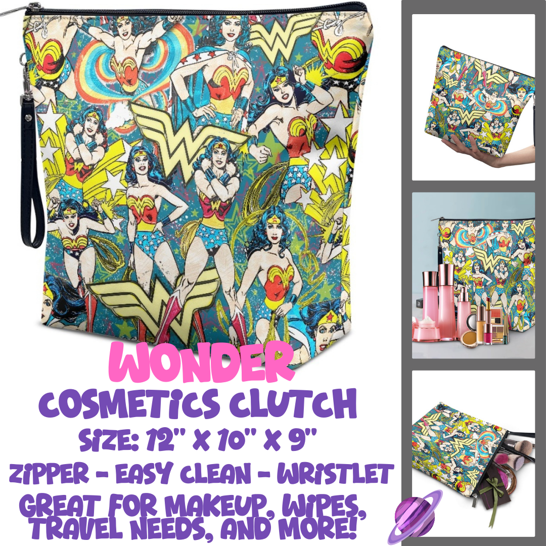 WONDER - CUSTOM COSMETIC CLUTCH PREORDER CLOSES 12/16