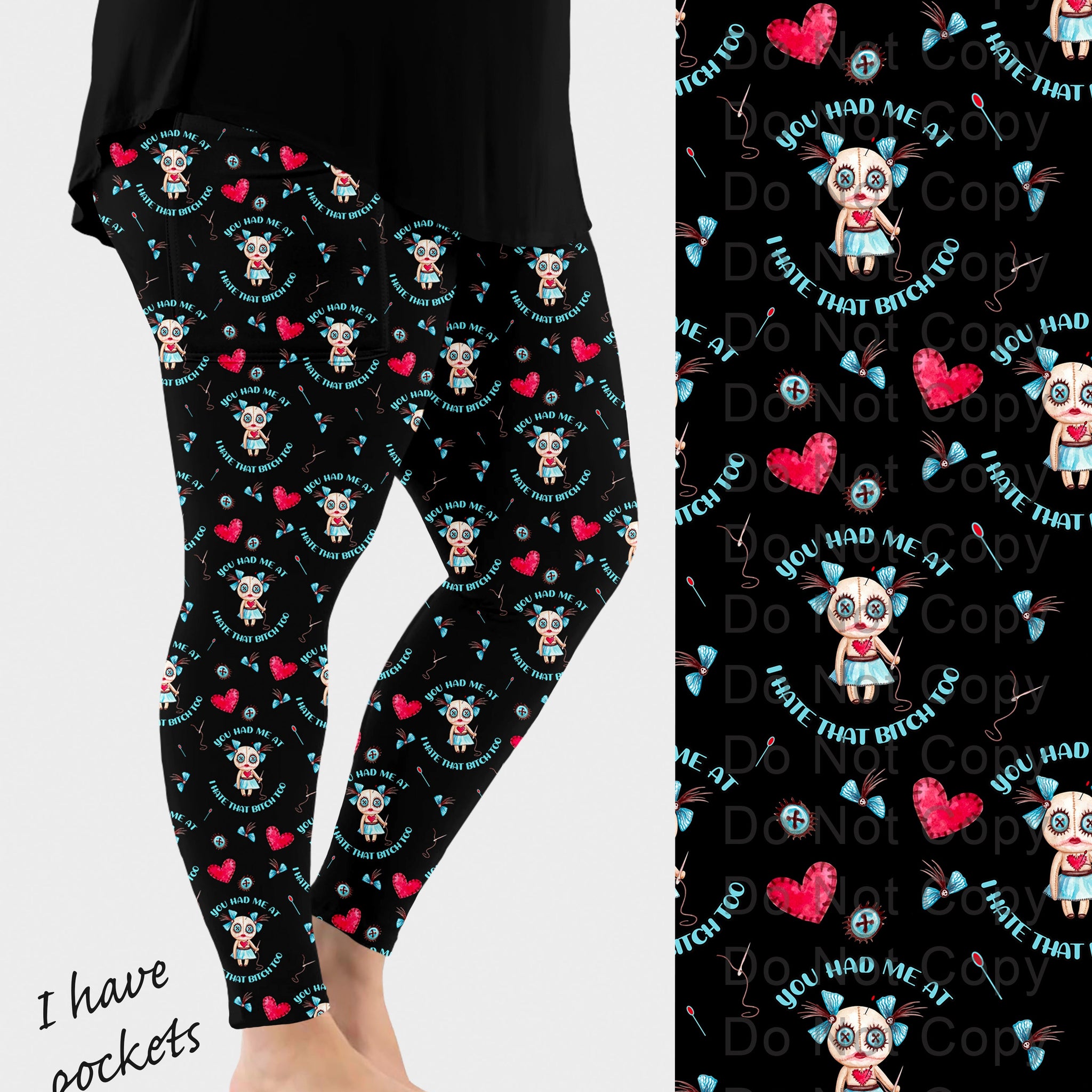 RTS - You Had Me At Leggings w/ Pockets