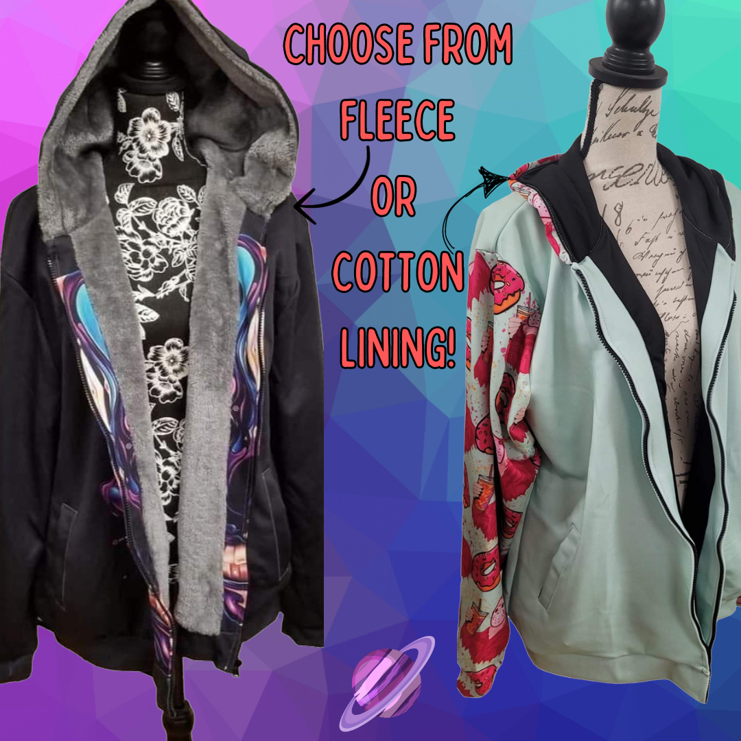 COLD PRINCESS- FLEECE/COTTON LINED JACKETS RUN 12 PREORDER CLOSING 11/29