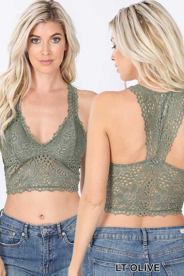 Lace Padded Bralette