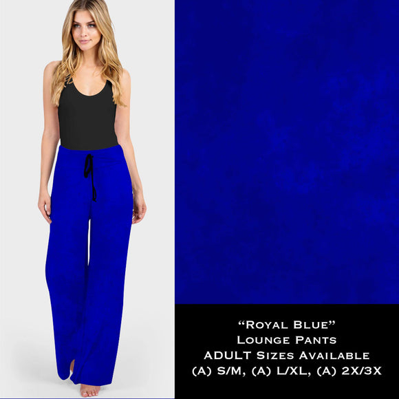 Royal Blue Lounge Pants Loungers