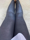 High Rise Full-Length Black Pebble Soft Leggings