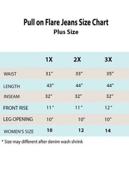Comfy Dark Denim Jean Flare Pull On Jeggings