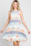 Stars & Stripes Swing Dress w/ Pockets