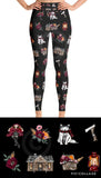 Big Bad Wolf Print Leggings