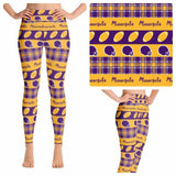 Minnesota Fair Isle Football Team Print Soft Leggings