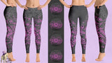 Pink Mandala Print Leggings