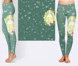 Beauty Found Within - Beauty & The Beast Themed Print Leggings