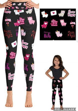 Llama Valentine Soft Leggings sss