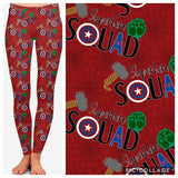Dynamic Hero Squad Leggings - Embrace Your Inner Hero with Comfort and Style