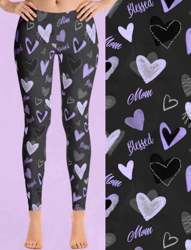 Extra Soft printed leggings with 4-way stretch fabric, so you can move with absolute comfort and ease.