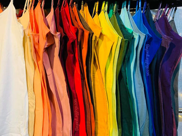 Cotton Tunic Length Adjustable Strap Cami 3 Pack