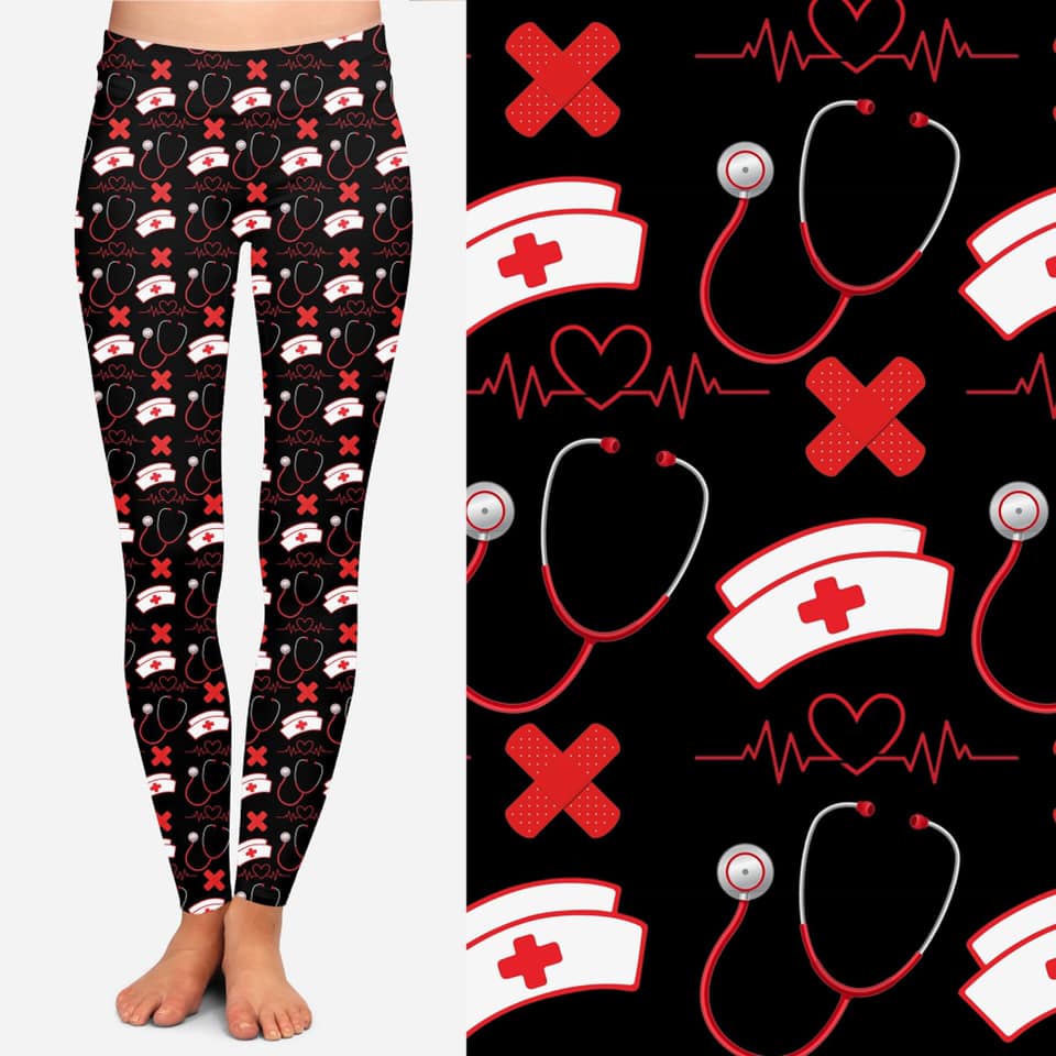 Extra Soft printed leggings with 4-way stretch fabric, so you can move with absolute comfort and ease.