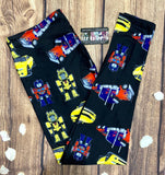 Transformers Car Truck Bumblebee optimus prime Leggings