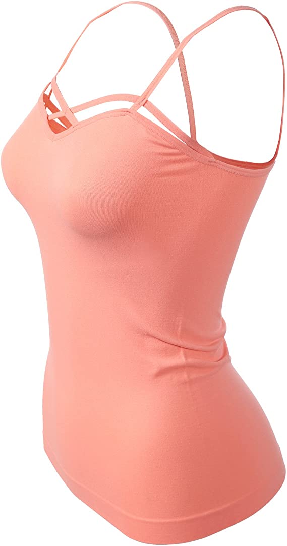 Criss Cross Strappy Seamless Cami