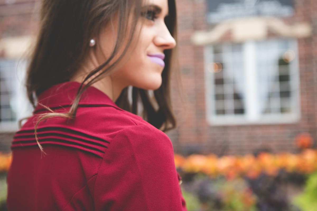 Double Breasted Peacoat Ladies Jacket
