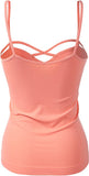 Criss Cross Strappy Seamless Cami Top