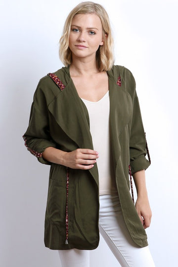 Light Weight Open Jacket