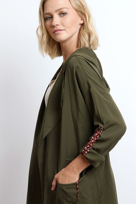 Light Weight Open Jacket