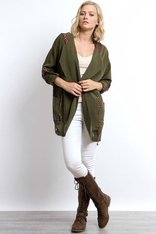 Light Weight Open Jacket