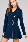 Double Breasted Peacoat Ladies Jacket