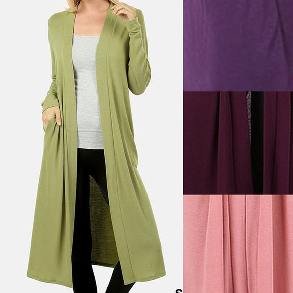 Sweater Cardigan w/ Pockets