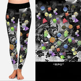 RPG Gamer Dragon Dungeon Soft Leggings