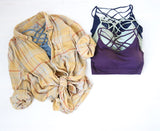 Layering Cage Bralettes - Removable Pads - Many Colors