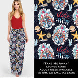 Take Me Away Print Lounge Pants w/ Pockets