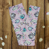 I Don't Believe In Humans Soft Leggings