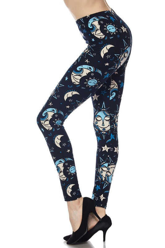 Extra Soft printed leggings with 4-way stretch fabric, so you can move with absolute comfort and ease.