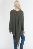Knitted Soft Poncho