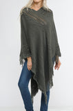Knitted Soft Poncho