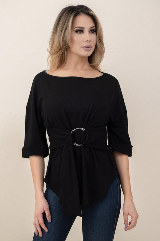 O-Ring Belt Top