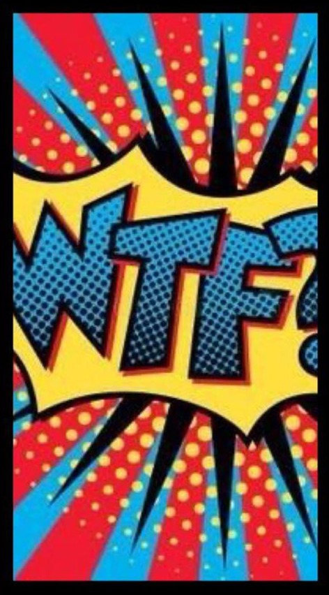 WTF Denim Print Patch Capri Soft Leggings