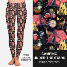 RTS - Camping Under the Stars Leggings w/ Pockets
