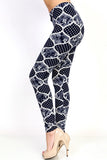 Ogee Paisley Print Leggings