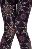 Tribal Mandala Print Leggings