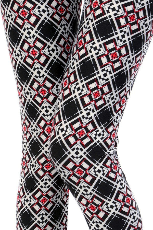 Extra Soft printed leggings with 4-way stretch fabric, so you can move with absolute comfort and ease.