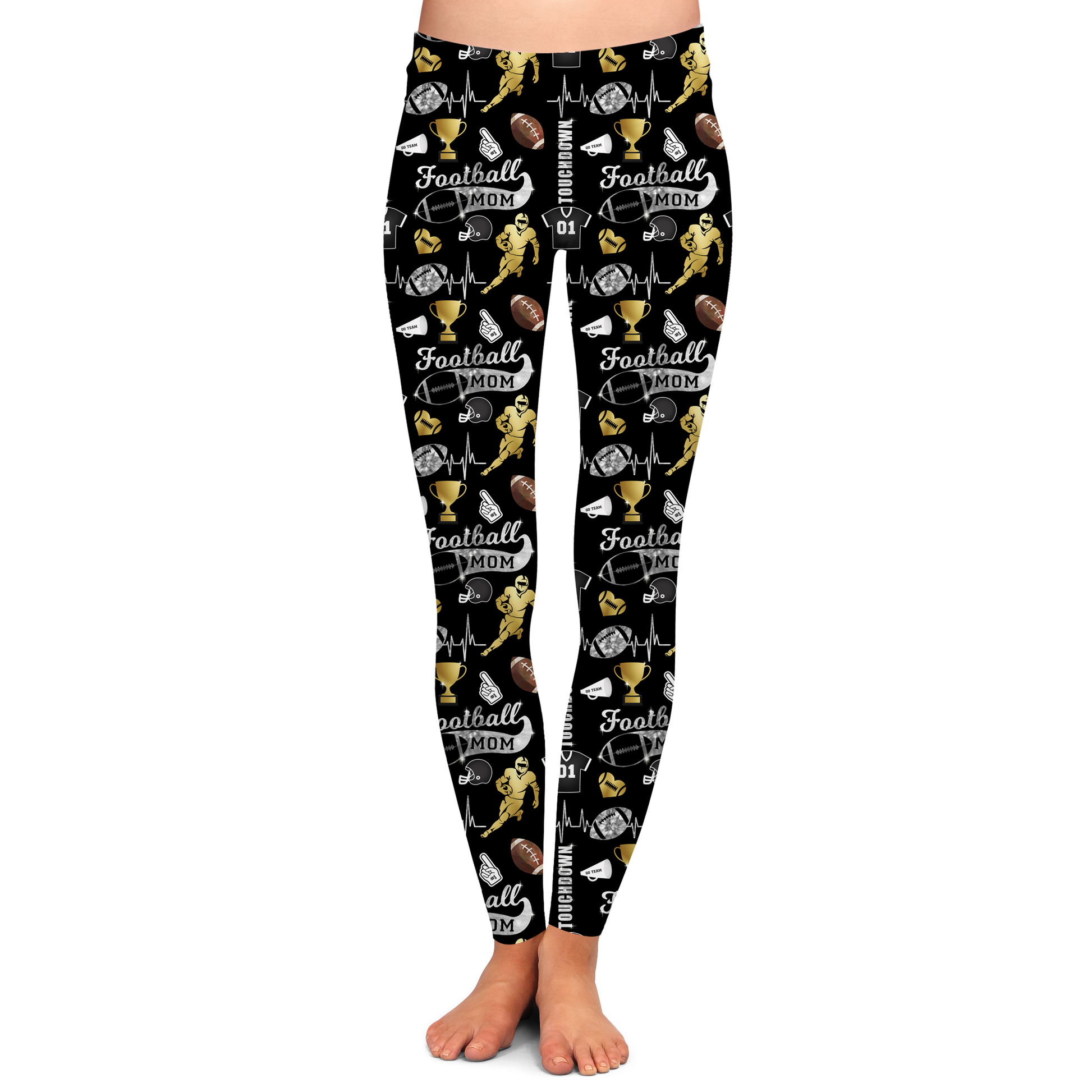 Extra Soft printed leggings with 4-way stretch fabric, so you can move with absolute comfort and ease.