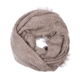Soft Infinity Gray Scarf