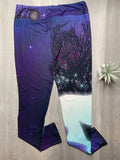 Enchanted Unicorn Leggings with Starry Night Sky Print