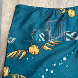 Green House Print Kids Leggings