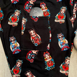 Nesting Tattoo Dolls Soft Leggings w/ a Pocket