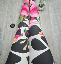 Floral Abstract Soft Leggings