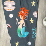 My Heart Belongs To The Sea Mermaid Soft Leggings